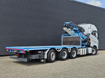 FH 16 750 8x4 / RETARDER / FASSI 71 TM + JIB